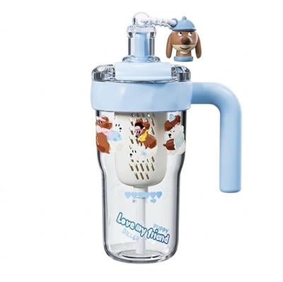 DİLLER 860 ML MAVİ TRİTAN SU MATARASI