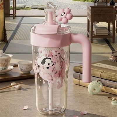 DİLLER 860 ML PEMBE TRİTAN SU MATARASI
