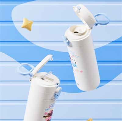 DILLER PUPPY FİGÜRLÜ 520 ML PASLANMAZ ÇELİK TERMOS