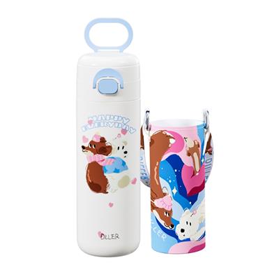 DILLER PUPPY FİGÜRLÜ 520 ML PASLANMAZ ÇELİK TERMOS
