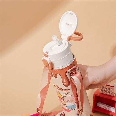 DILLER TOFFEE BEAR FİGÜRLÜ 520 ML PASLANMAZ ÇELİK TERMOS