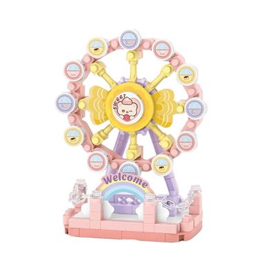 DÖNME DOLAP 140 PARÇA BLOCK OYUNCAK-MİNİ POŞET