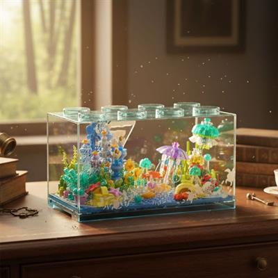 JAKİ AKVARYUM 597 PARÇA  BLOCK OYUNCAK