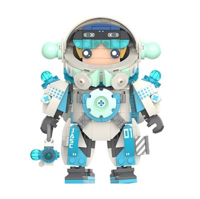 JAKİ ASTRONOT MAVİ 488 PARÇA  BLOCK OYUNCAK