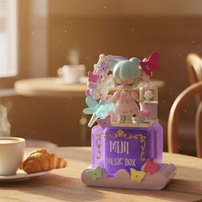 JAKİ BUTTERFLY MÜZİK KUTUSU 119 PARÇA BLOCK OYUNCAK