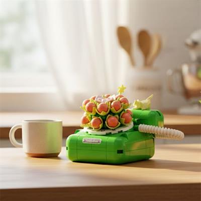 JAKİ ÇİÇEKLİ TELEFON 189 PARÇA  BLOCK OYUNCAK