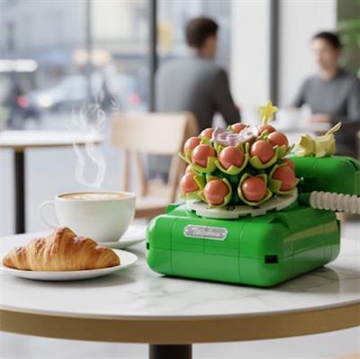 JAKİ ÇİÇEKLİ TELEFON 189 PARÇA  BLOCK OYUNCAK