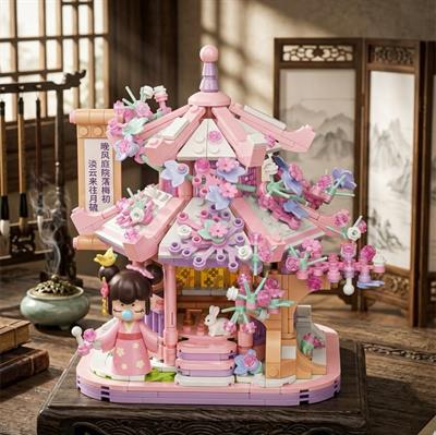 JAKİ ÇİN EVİ 655 PARÇA BLOCK OYUNCAK