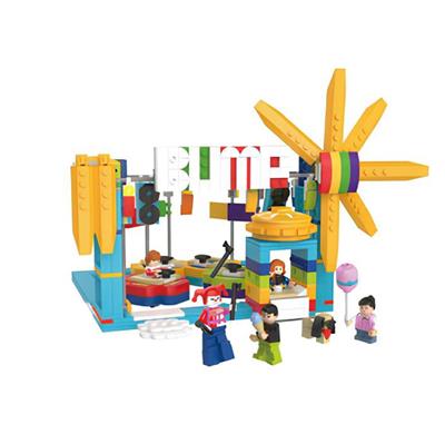 JAKİ LUNAPARK TEMALI 1107 PARÇA BLOCK OYUNCAK