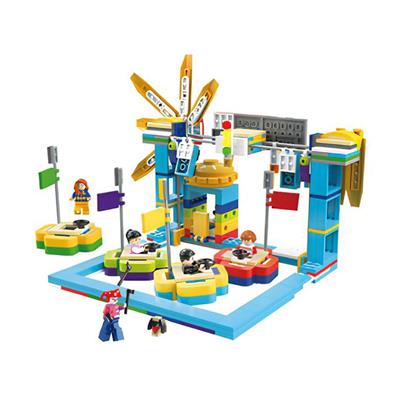 JAKİ LUNAPARK TEMALI 1107 PARÇA BLOCK OYUNCAK