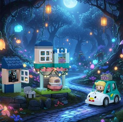 JUNİOR DOĞUMGÜNÜ PARTİSİ 60 PARÇA BLOCK OYUNCAK