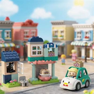 JUNİOR DOĞUMGÜNÜ PARTİSİ 60 PARÇA BLOCK OYUNCAK