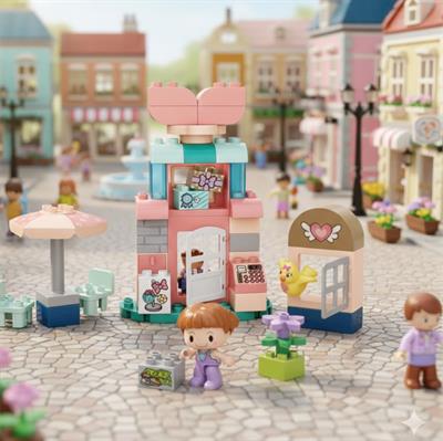 JUNİOR HEDİYE DÜKKANI 57 PARÇA BLOCK OYUNCAK