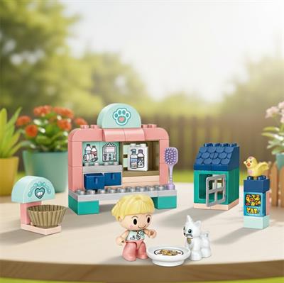 JUNİOR PET KLİNİK VETERİNER 56 PARÇA BLOCK OYUNCAK