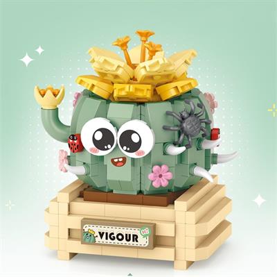 KAKTÜS 450 PARÇA BLOCK OYUNCAK