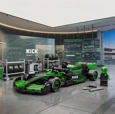 KICK Sauber F1 Team C45-2025 348 PARÇA BLOCK OYUNCAK