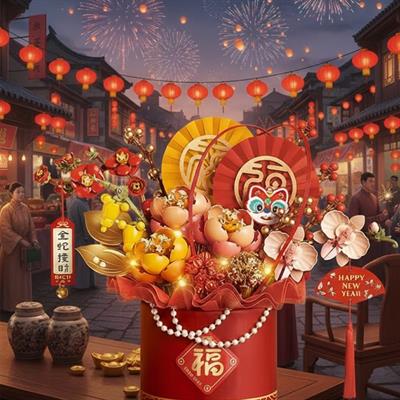 KIRMIZI EBEDİ ÇİÇEK SANAT KOVASI 1082 PARÇA BLOCK OYUNCAK