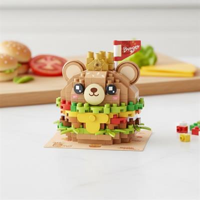 LOZ AYILI BURGER 260 PARÇA BLOCK OYUNCAK