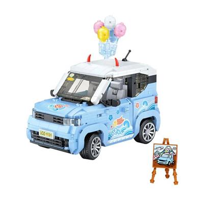 LOZ BALON ARABASI MAVİ 875 PARÇA  BLOCK OYUNCAK