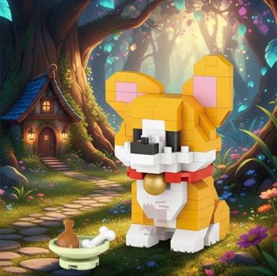 LOZ CORGİ KÖPEK 160 PARÇA BLOCK OYUNCAK-MİNİ POŞET