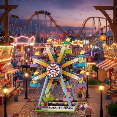 LOZ DÖNME DOLAP 609 PARÇA BLOCK OYUNCAK