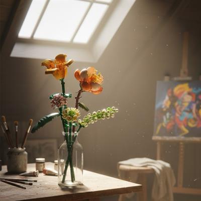 LOZ Ebedi Çiçek Bitki Hibiscus Zambak Papatya Ortanca Modeli 456 PARÇA  BLOCK OYUNCAK