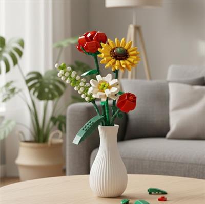 LOZ EBEDİ ÇİÇEKLER 568 PARÇA  BLOCK OYUNCAK