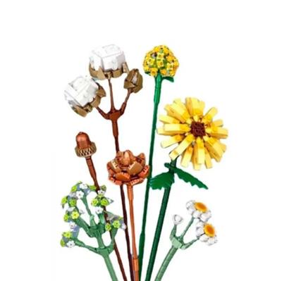 LOZ Ebedi çiçekler / PAMUK PAPATYA GERBERA 646 PARÇA  BLOCK OYUNCAK