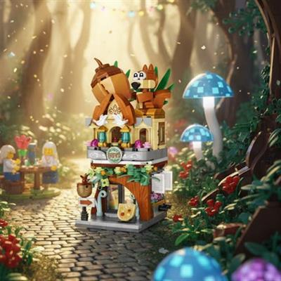 LOZ FINDIK DÜKKANI 485 PARÇA BLOCK OYUNCAK