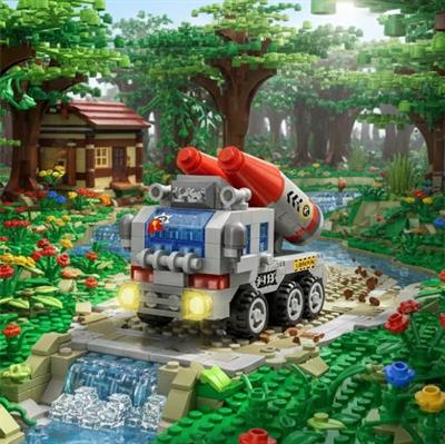 LOZ FÜZE ARACI 150 PARÇA BLOCK OYUNCAK-MİNİ POŞET