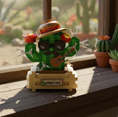 LOZ KAKTÜS 380 PARÇA  BLOCK OYUNCAK