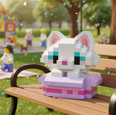 LOZ KEDİ 170 PARÇA  BLOCK OYUNCAK-MİNİ POŞET