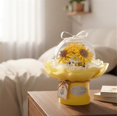 LOZ LEDLİ AYÇİÇEĞİ BUKETİ 510 PARÇA BLOCK OYUNCAK