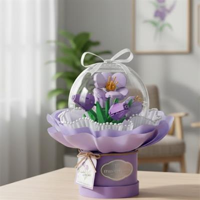 LOZ LEDLİ ORKİDE BUKETİ 272 PARÇA  BLOCK OYUNCAK