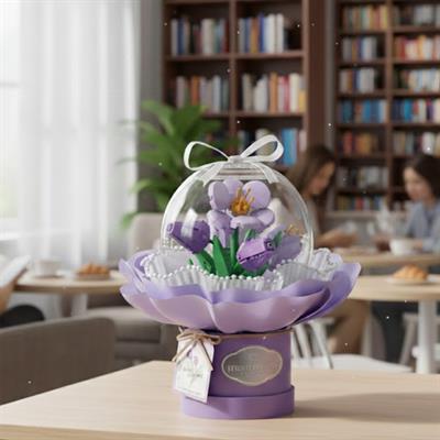 LOZ LEDLİ ORKİDE BUKETİ 272 PARÇA  BLOCK OYUNCAK