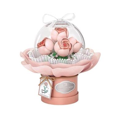 LOZ LEDLİ PEMBE GÜL BUKETİ 285 PARÇA BLOCK OYUNCAK