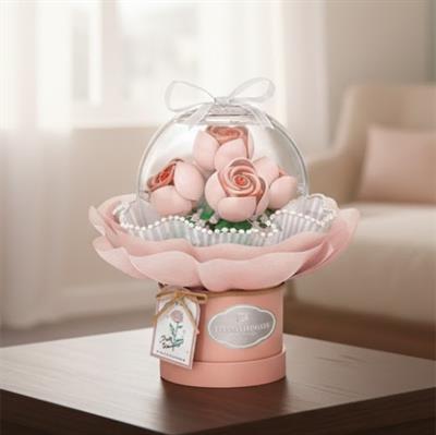 LOZ LEDLİ PEMBE GÜL BUKETİ 285 PARÇA BLOCK OYUNCAK