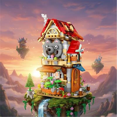 LOZ MASAL EVİ  704 PARÇA BLOCK OYUNCAK