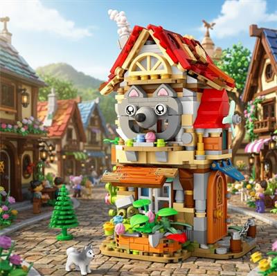 LOZ MASAL EVİ  704 PARÇA BLOCK OYUNCAK