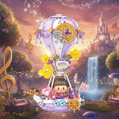 LOZ MOR HAVA BALONU 666 PARÇA  BLOCK OYUNCAK