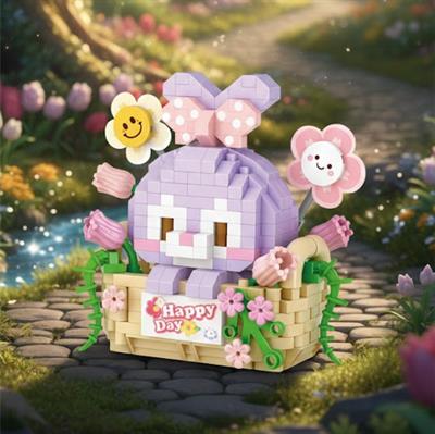LOZ MOR TAVŞAN 400 PARÇA BLOCK OYUNCAK