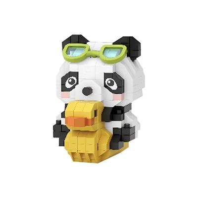 LOZ ÖRDEKLİ PANDA 190 PARÇA  BLOCK OYUNCAK-MİNİ POŞET