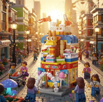 LOZ OYUNCAK DÜKKANI 414 PARÇA BLOCK OYUNCAK