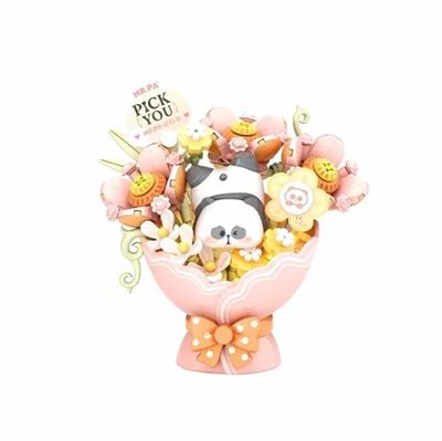 LOZ PEMBE ÇİÇEK BUKETİ 261 PARÇA BLOCK OYUNCAK