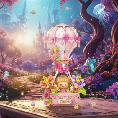 LOZ PEMBE HAVA BALONU 789 PARÇA  BLOCK OYUNCAK