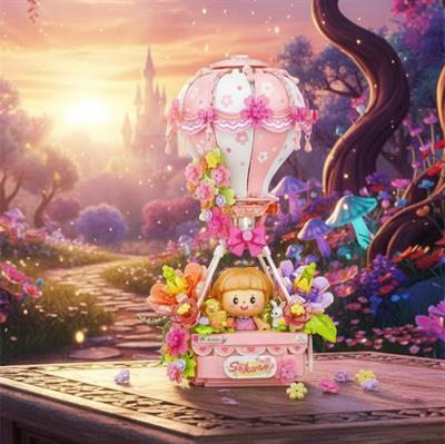 LOZ PEMBE HAVA BALONU 789 PARÇA  BLOCK OYUNCAK