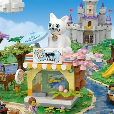LOZ PETSHOP 120 PARÇA  BLOCK OYUNCAK-MİNİ POŞET