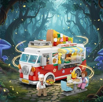 LOZ PİZZA ARABASI 491 PARÇA BLOCK OYUNCAK