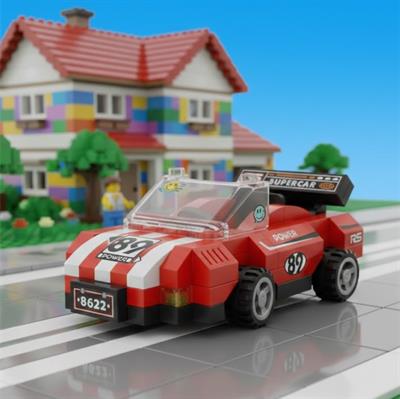 LOZ SPOR ARABA 140 PARÇA BLOCK OYUNCAK-MİNİ POŞET