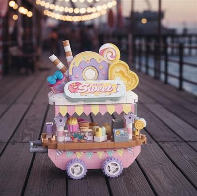 LOZ  TATLI SEPETİ ARABASI 300 PARÇA BLOCK OYUNCAK